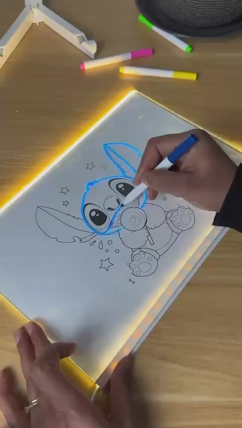 Tavoletta da Disegno LED Magica - Tratto Magico